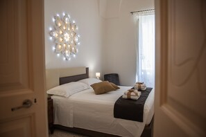 Egyptian cotton sheets, premium bedding, down comforters - B&B Don Alessandro (Surbo)