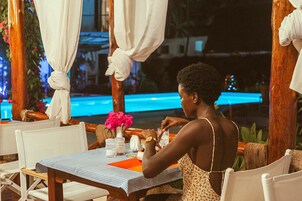 Restaurante al aire libre