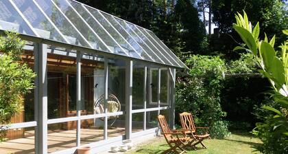 Vacation home with conservatory