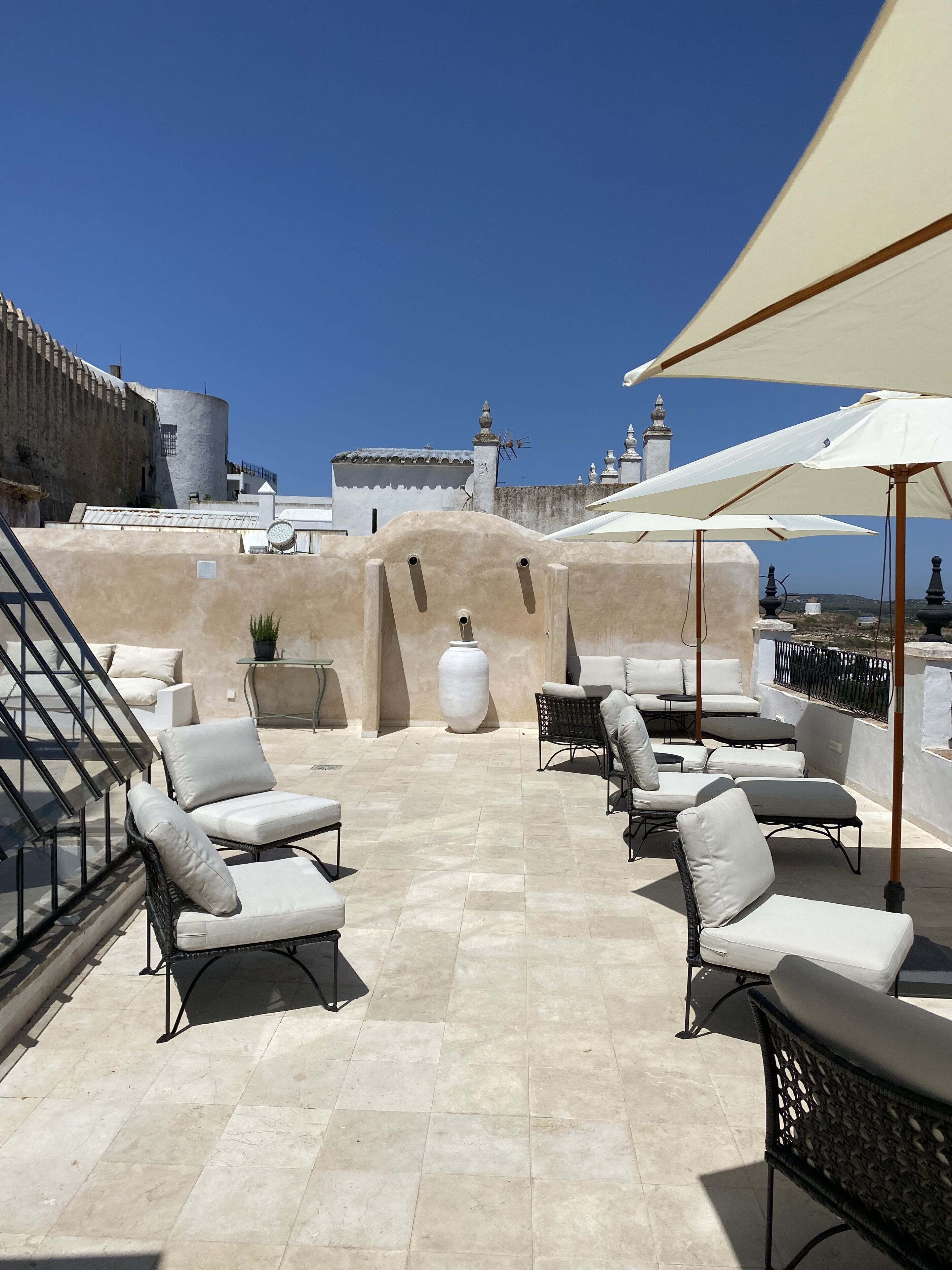 Terrasse sur le toit