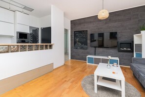 Leilighet, 2 soverom, balkong | 2 soverom og sengetøy