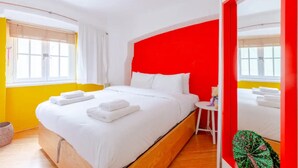 Căn hộ cơ bản, nhiều giường | 2 phòng ngủ, bộ trải giường 