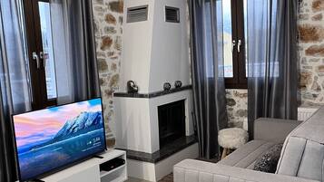 Älytelevisio, takka