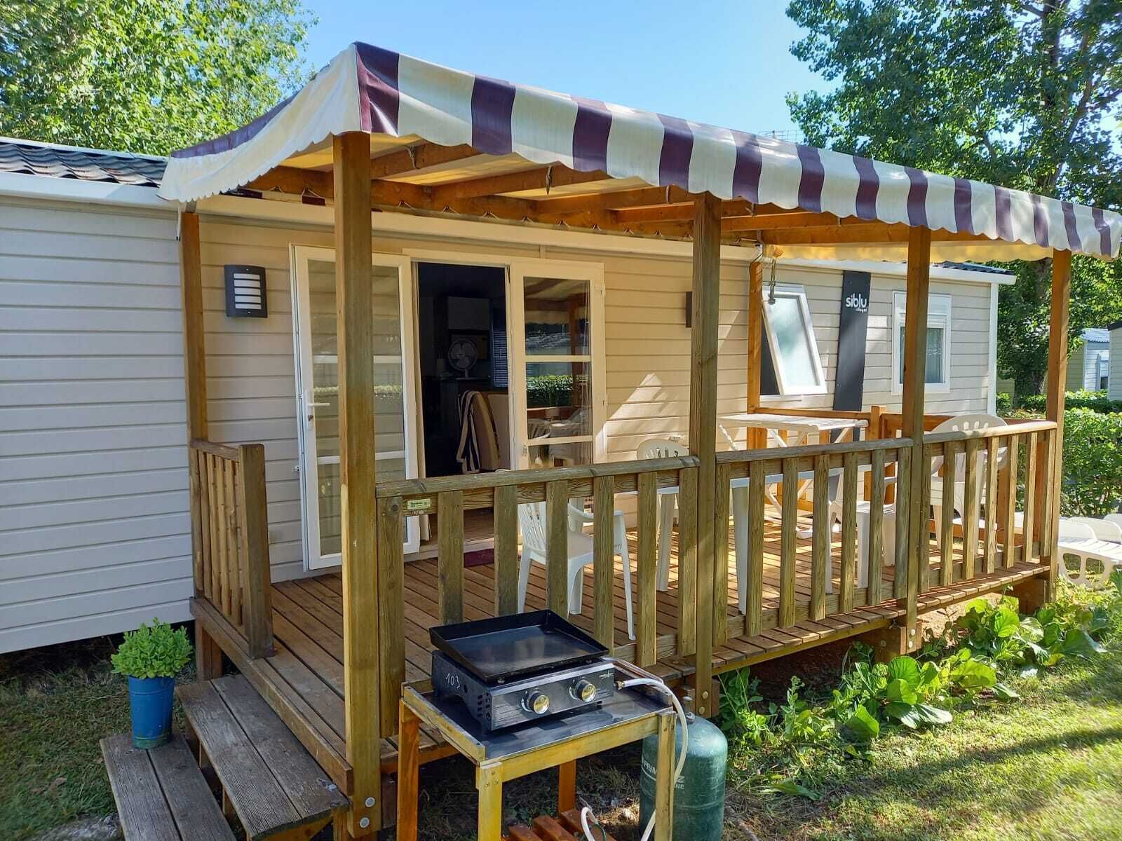 Location Mobilhome Camping 4 Domaine de Dugny