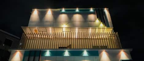 Fachada da propriedade