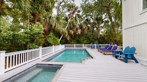 Pool - 3 Shad Row - Private Pool, on a quiet cul-de-sac in Wild Dunes Community. (Isle of Palms)