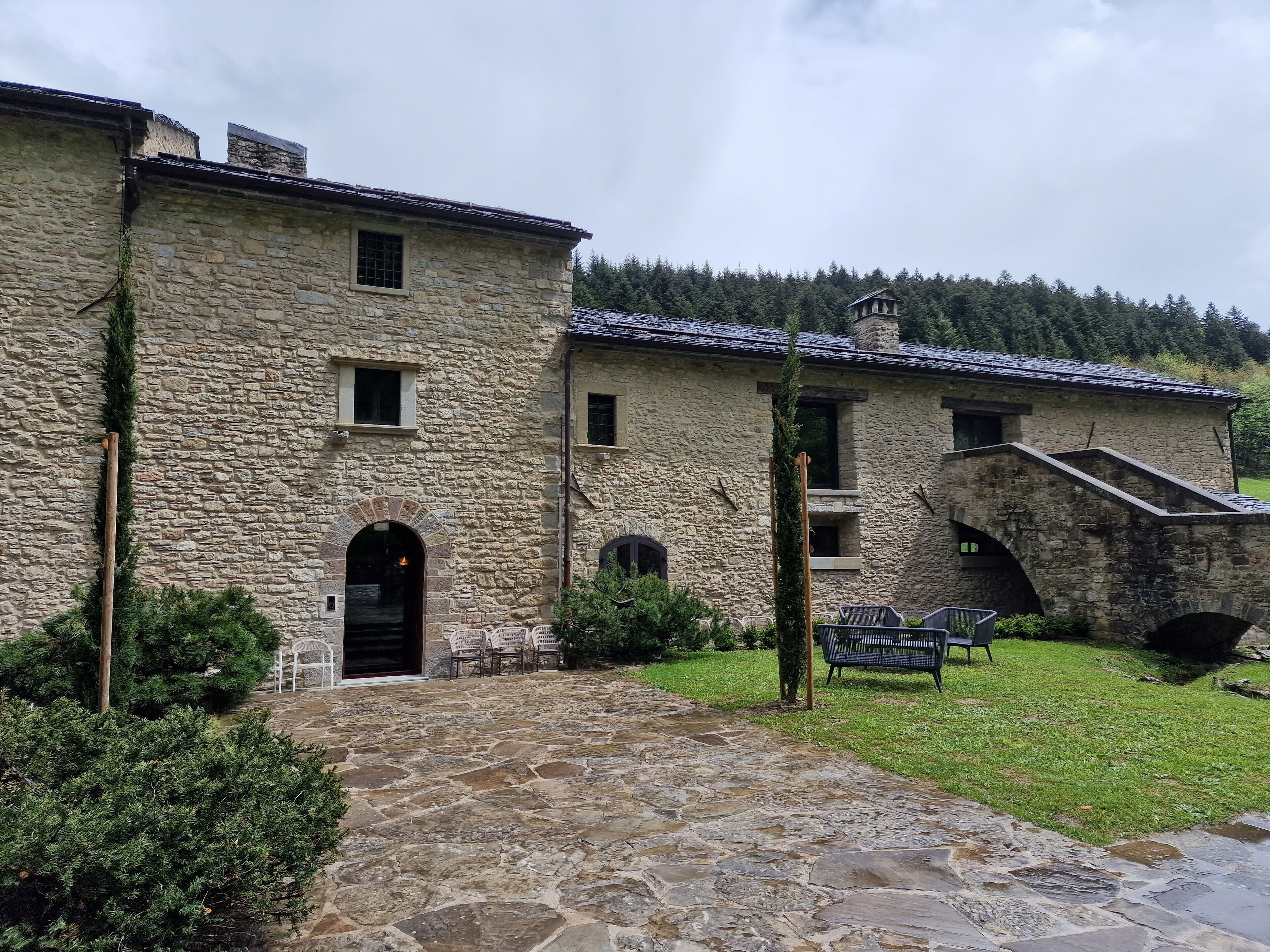 Fassade der Unterkunft