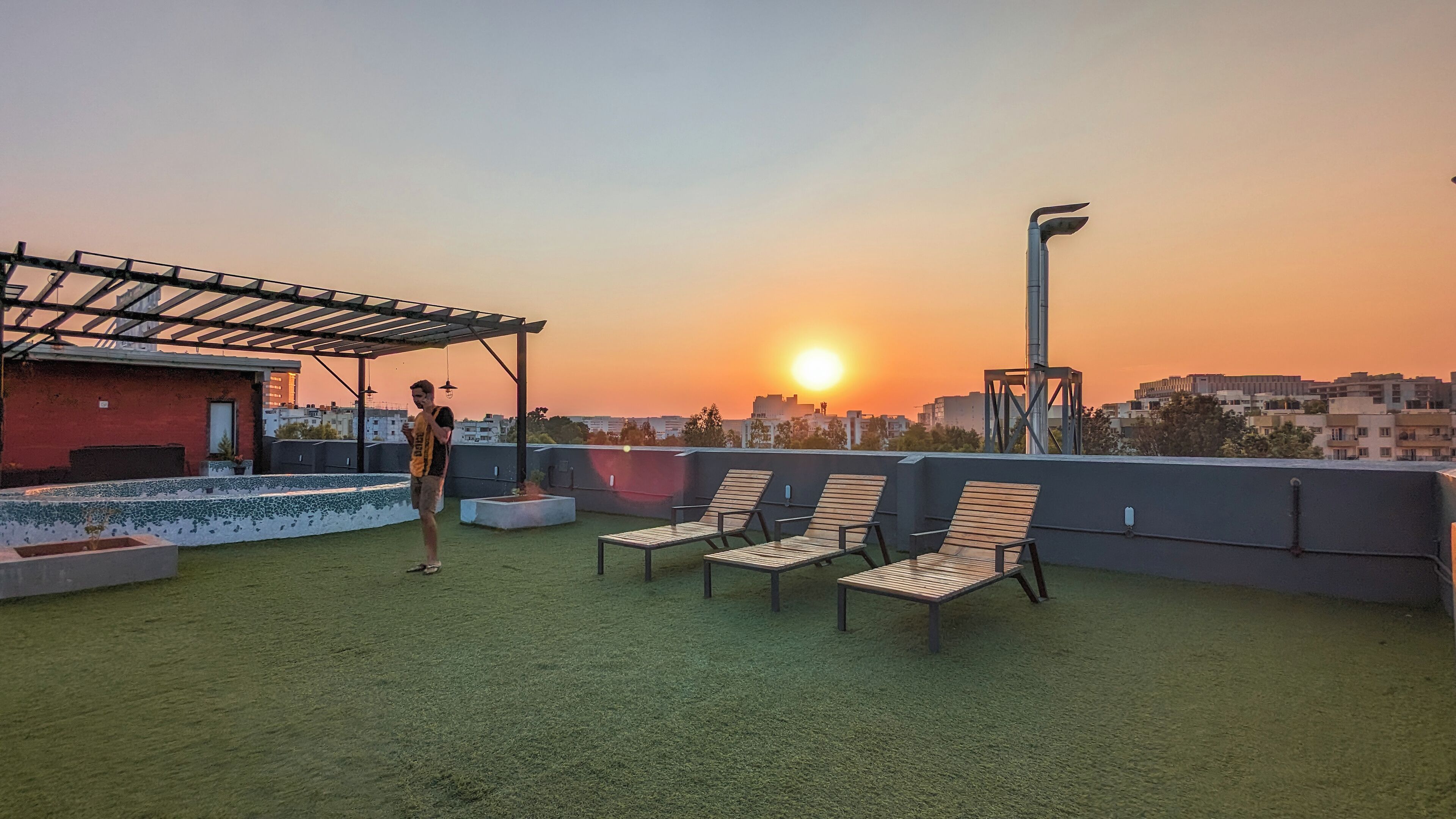 Rooftop terrace