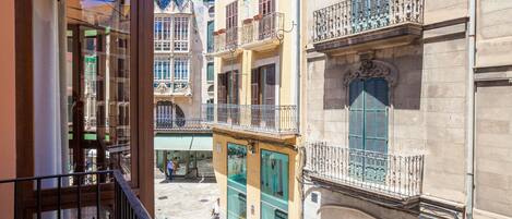 Vue depuis le balcon