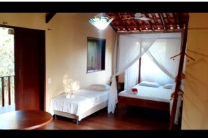 2 bedrooms, travel cot, free WiFi, bed sheets - Amadou - Casa com Grande Piscina e Jardim (Velha Boipeba)