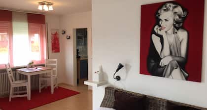 Sunny, cosy and quiet appartment with a view to Salzburg, close to the city