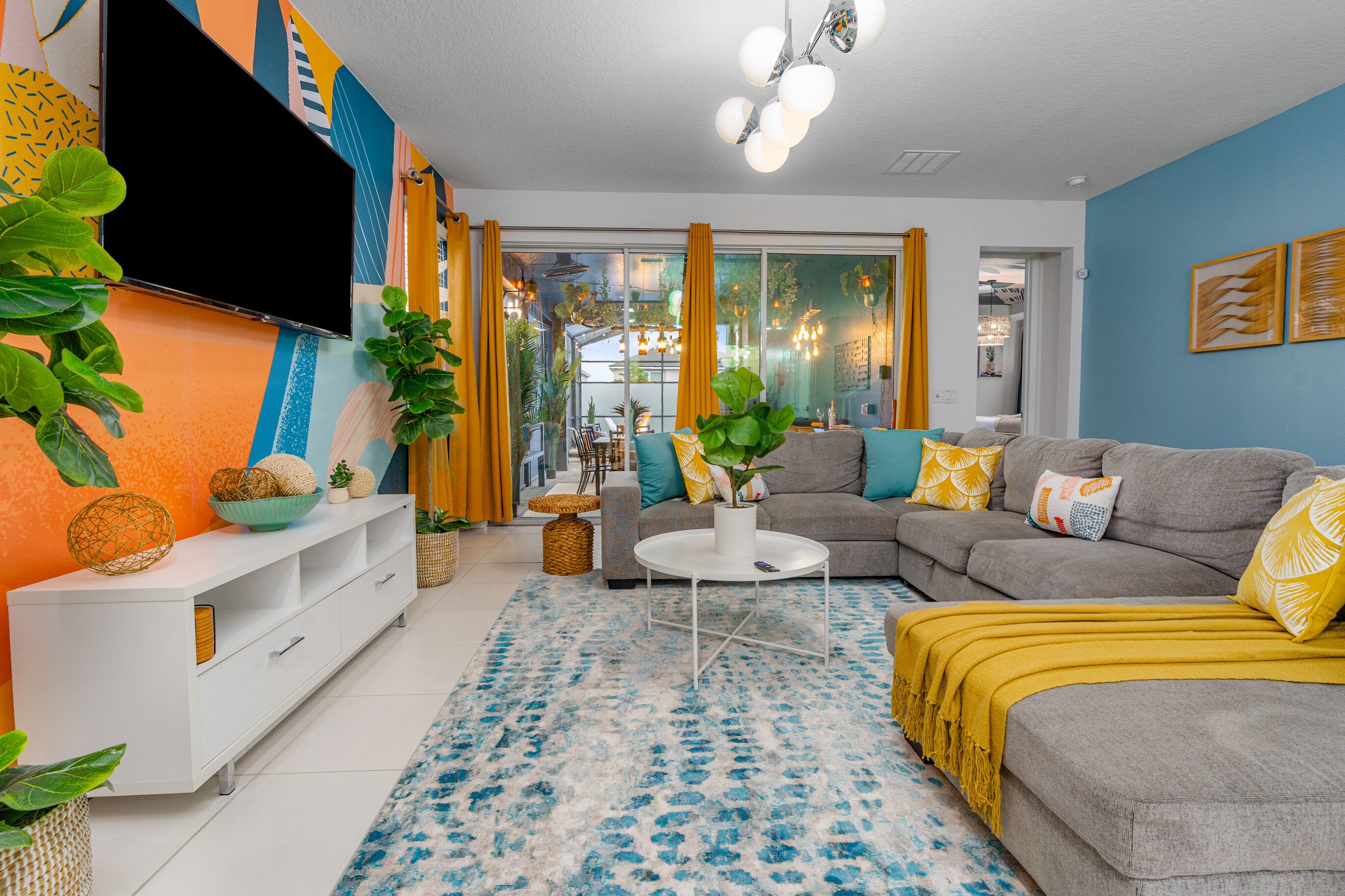 Smart TV, video games, books, music library