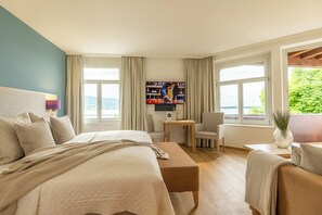 Hypo-allergenic bedding, free minibar, in-room safe, desk - Seehotel am Kaiserstrand (Lochau)