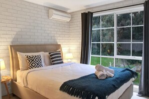 4 bedrooms, iron/ironing board, travel crib, WiFi