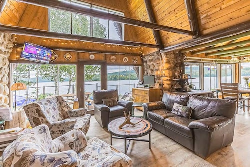 Lakeside Getaway with Private Dock & Fire Pit