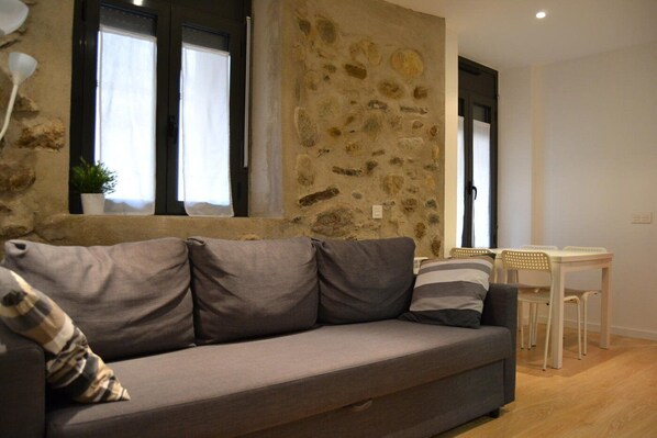 TV - Apartment 2 rooms in Puigcerdà Center (Accessible) (Puigcerdà)