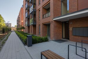 Fassade der Unterkunft
