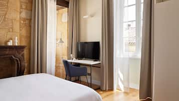 1 habitación y ropa de cama de alta calidad