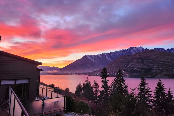 Sunrise from the deck