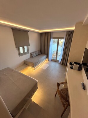 Suite Studio Familiale | Coffres-forts dans les chambres, Wi-Fi gratuit, draps fournis