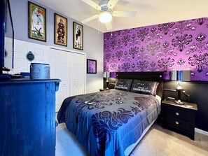 3 habitaciones, tabla de planchar con plancha, wifi y ropa de cama 