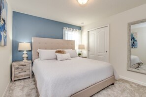 7 dormitorios, tabla de planchar con plancha, wifi y ropa de cama