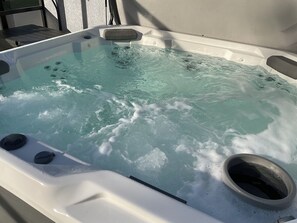 Idromassaggio all'aperto