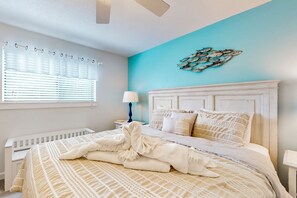 2 habitaciones, internet y ropa de cama 