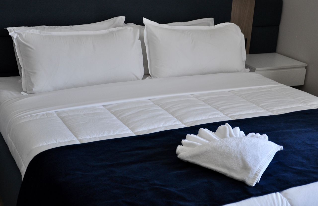 Free WiFi, bed sheets