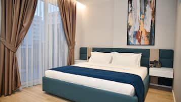 Comfort Quadruple Room | Free WiFi, bed sheets