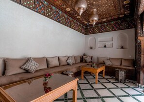 Lobby sitting area