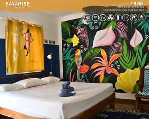 Superior Double Room, Pool View | Individually decorated, desk, laptop workspace, free WiFi - Tribe Inn & Rooftop Lounge (San Rafael del Yuma)