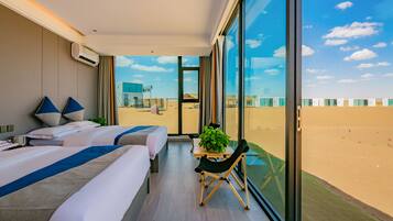 Nhà có tầm nhìn toàn cảnh | 1 phòng ngủ, bộ đồ giường cao cấp, trang trí khác biệt