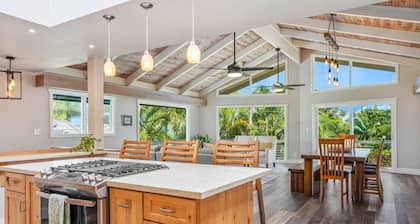 Blue Kauai Hale - peaceful, spacious, multi-level north shore home