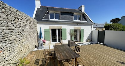 Jolie maison de vacances à Saint Guenolé