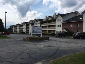Experience the charm of Nordic Inn, a condominium resort with a mix of residential and commercial spaces.
