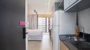 Apartamento | 1 quarto, Wi-Fi de cortesia, roupa de cama
