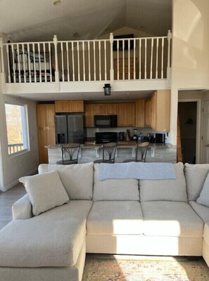 TV connectée, cheminée