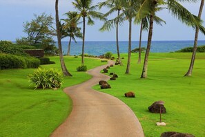 Property grounds - 4BR I Elegant Poolside Penthouse l Private Elevator (Koloa)