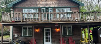Rustic ski chalet in the heart of North Conway off West Side Road