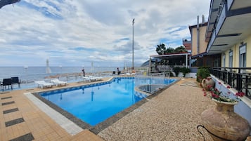 Seasonal outdoor pool