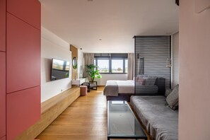 House | Living area - Earth Boutique Apartments Next to Stavros Niarchos (Kallithea)