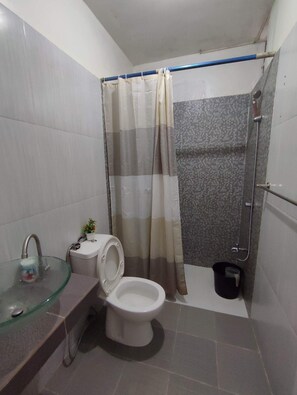 Dusche, Bidet, Toilettenpapier