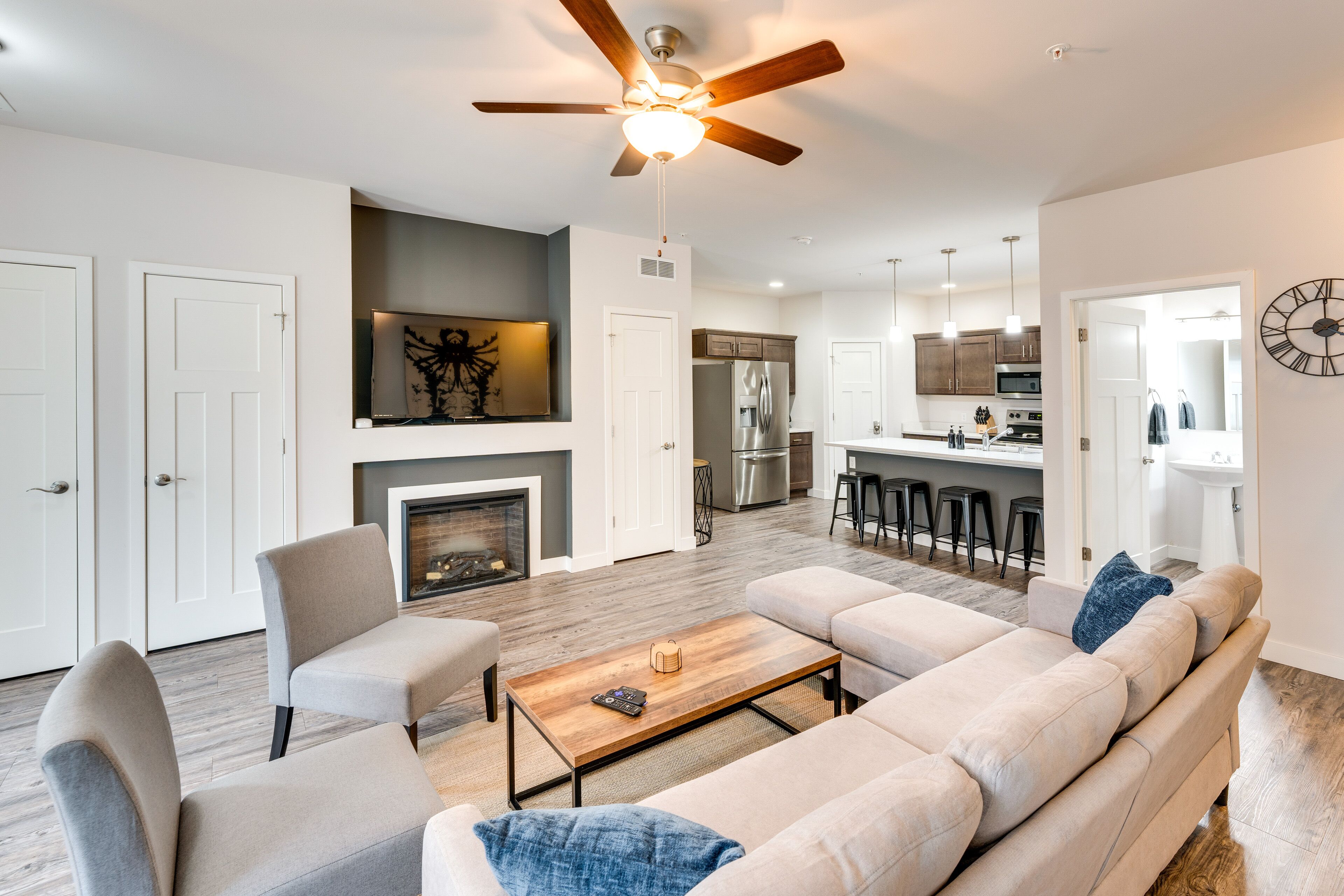 Modern Wisconsin Vacation Rental w/ Fireplace