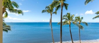 Oceanfront condo with amazing views @ Sugar Beach Resort, Central AC, and more!