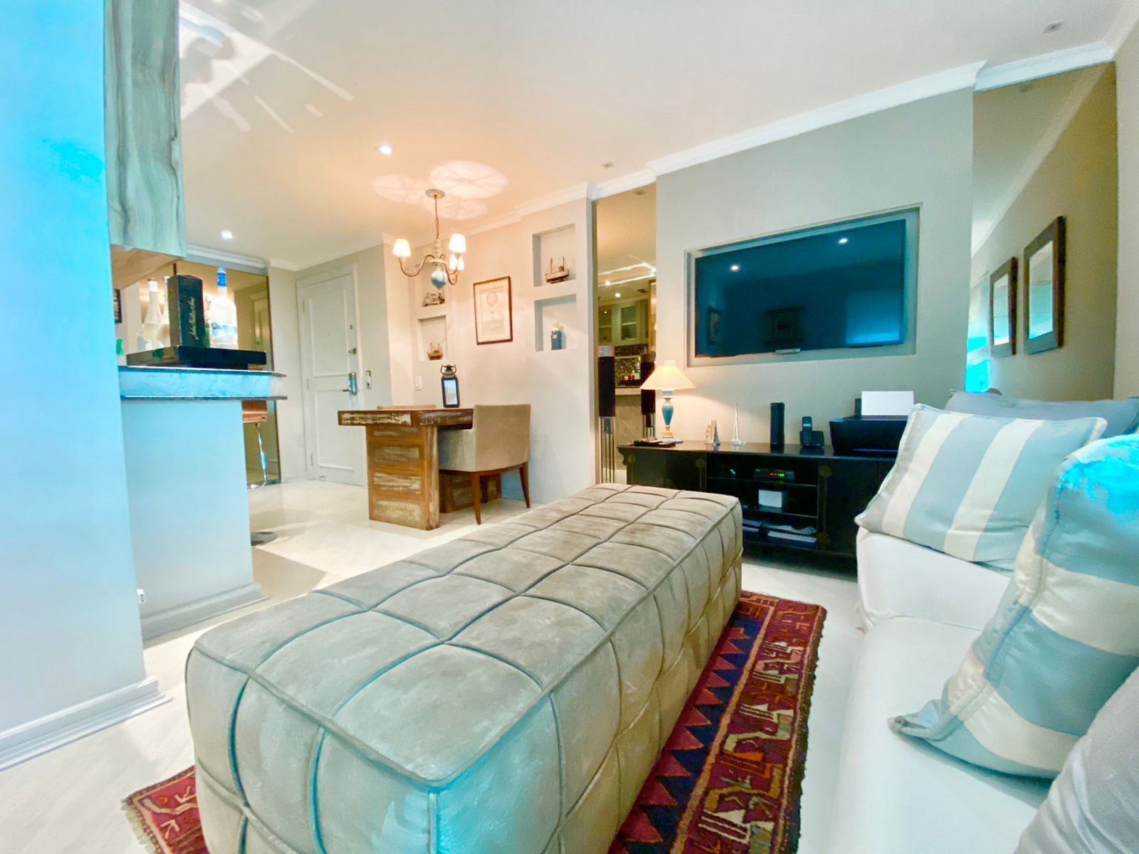 Apartamento luxo | Área de estar