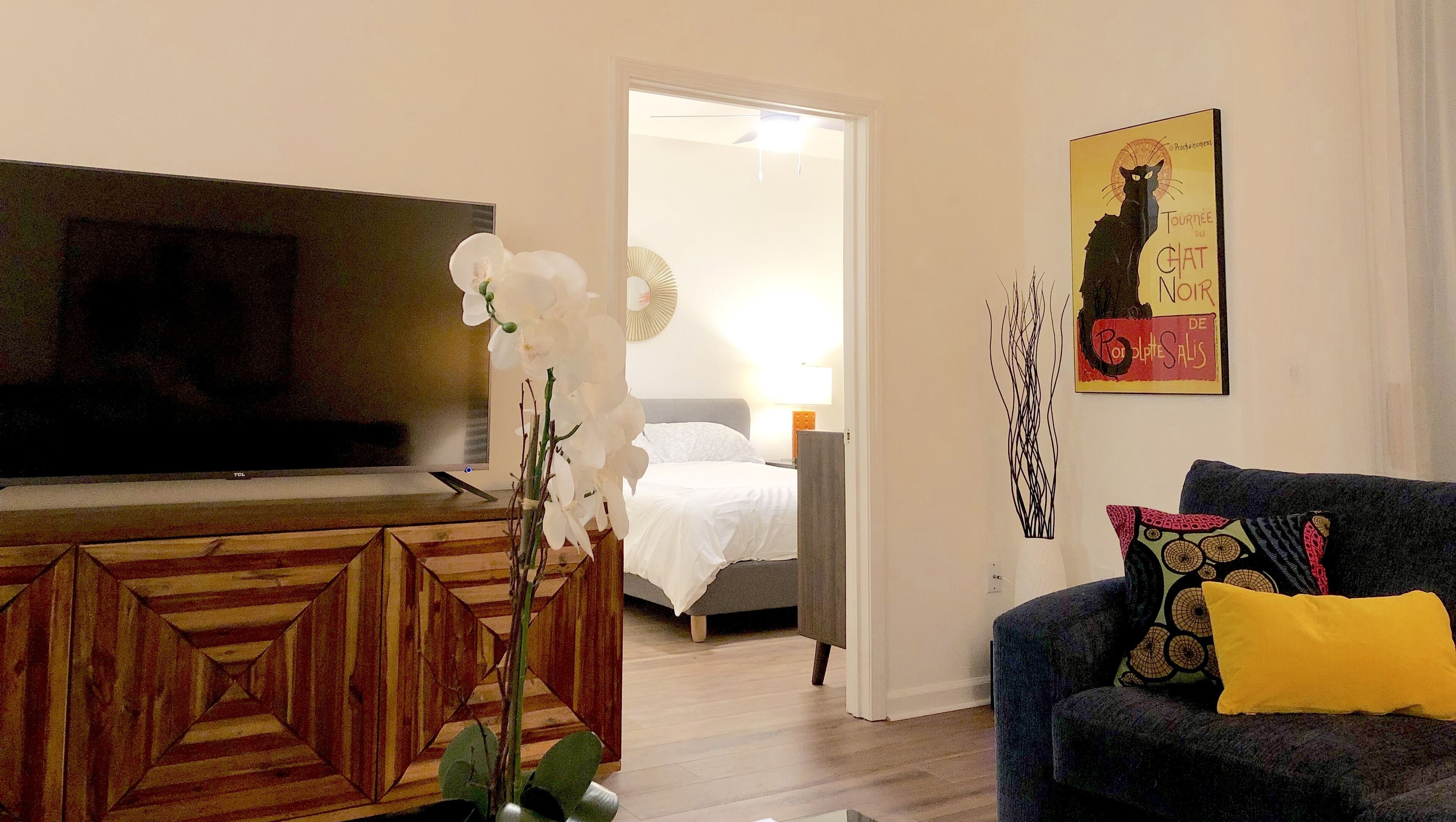 2 室のベッドルーム、アイロン / アイ ロン台、WiFi、ベッドシーツ