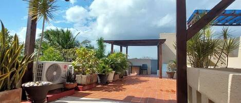 Enceinte de l’hébergement