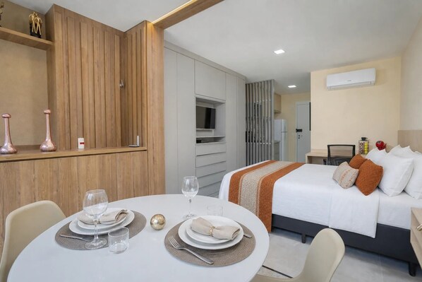 Departamento | 1 habitación, wifi gratis y decoración personalizada