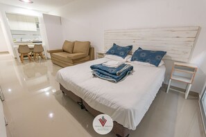 1 soverom, blendingsgardiner og wi-fi (inkludert)